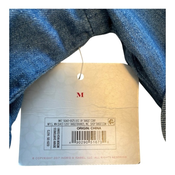 Isabel Maternity Denim Dress - Size Medium - Picture 10 of 14